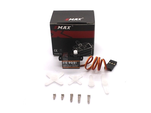 Emax Ultra Micro Digital Servo ES9251 II, 4.0gr, 0.3kg Stellkraft – Bild 2