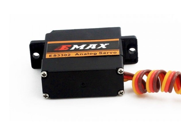Emax Flächenservo ES3302 MG, 12.4gr, 2.8kg Stellkraft, 9mm – Bild 3