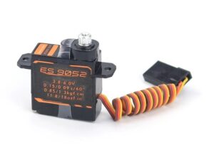Emax Ultra Micro Servo ES9052MD, 5.5gr, 1.3kg Stellkraft, 8.8mm