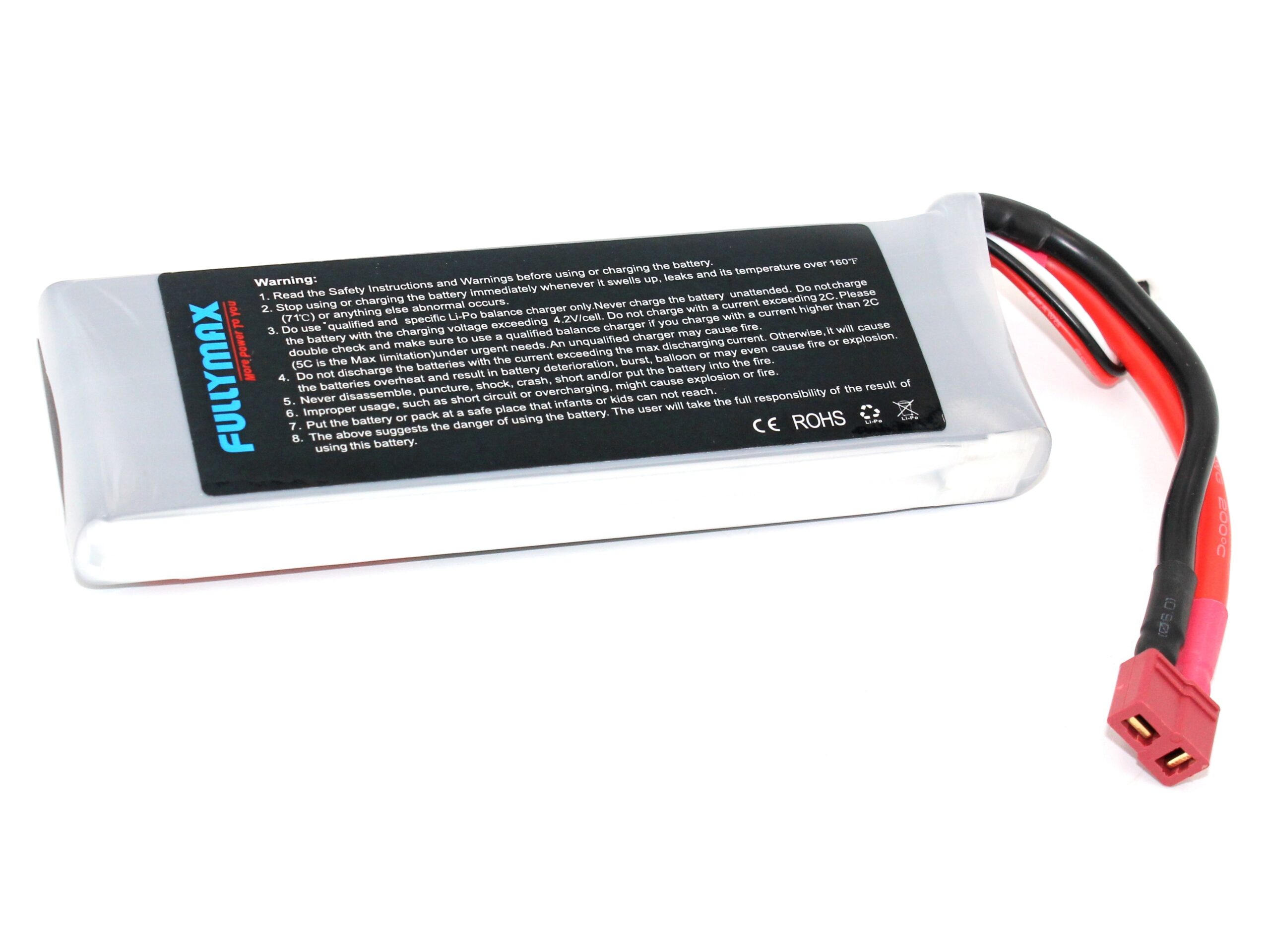 HEAT-RC, LiPo Akku 2S / 7.4V 4400mAh 30C - T-Plug – Bild 2