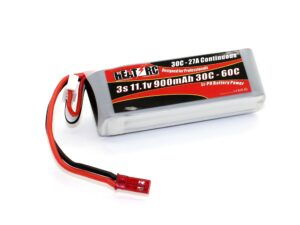 HEAT-RC, LiPo Akku 3S / 11.1V, 900mAh 30C - JST