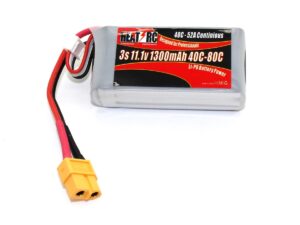 HEAT-RC, LiPo Akku 3S / 11.1V, 1300mAh 40C-80C - XT60