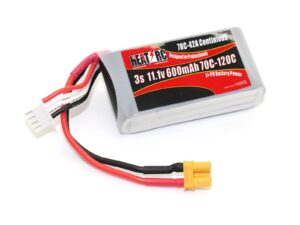 HEAT-RC, LiPo Akku 3S / 11.1V, 600mAh 70C-120C - XT30