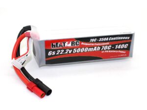 HEAT-RC, LiPo Akku 6S / 22.2V, 5000mAh 70C - XT150