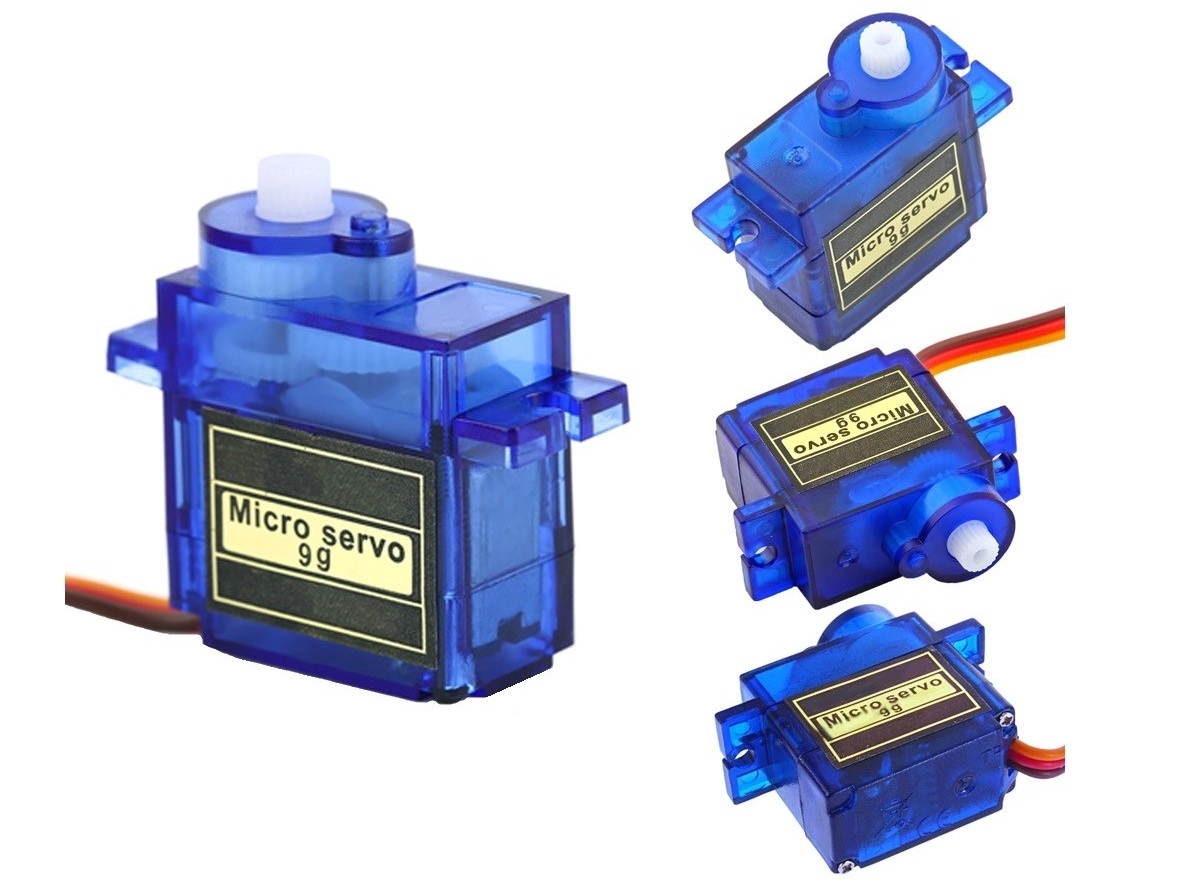 Servo Micro SG90D - 9 Gramm Servo, digital, 1.6kg Stellkraft - 23x27x12mm – Bild 2