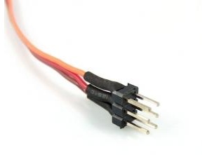 Easy Y-Servokabel JR mit 2Pin-Stecker, 26AWG 30cm