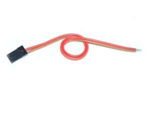JR Batterie-Verlängerungskabel / Anschlusskabel 20cm, 22AWG, 0.32mm2, 1 Stück