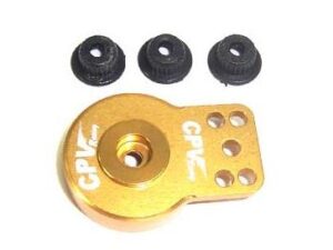 Alu Servoarm Servosaver zu JR / Futaba / Sanwa Servos für 1:8 / 1:10 RC Cars