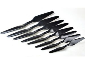 Luftschrauben / Propeller-Set aus CFK/Carbon 5x3 mit T-Motor-Aufnahme