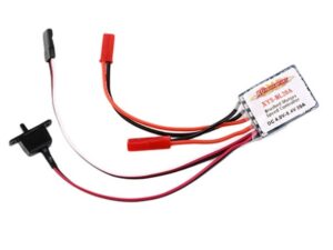 Regler für Bürstenmotoren, 20A mit Bremse, ideal für Crawler bis 1/16