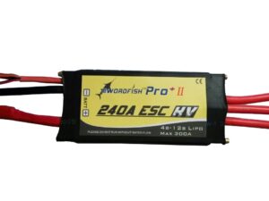 Brushless-Regler Boot Swordfish PRO PLUS II 240A HV, 4-12S OPTO von Hifei