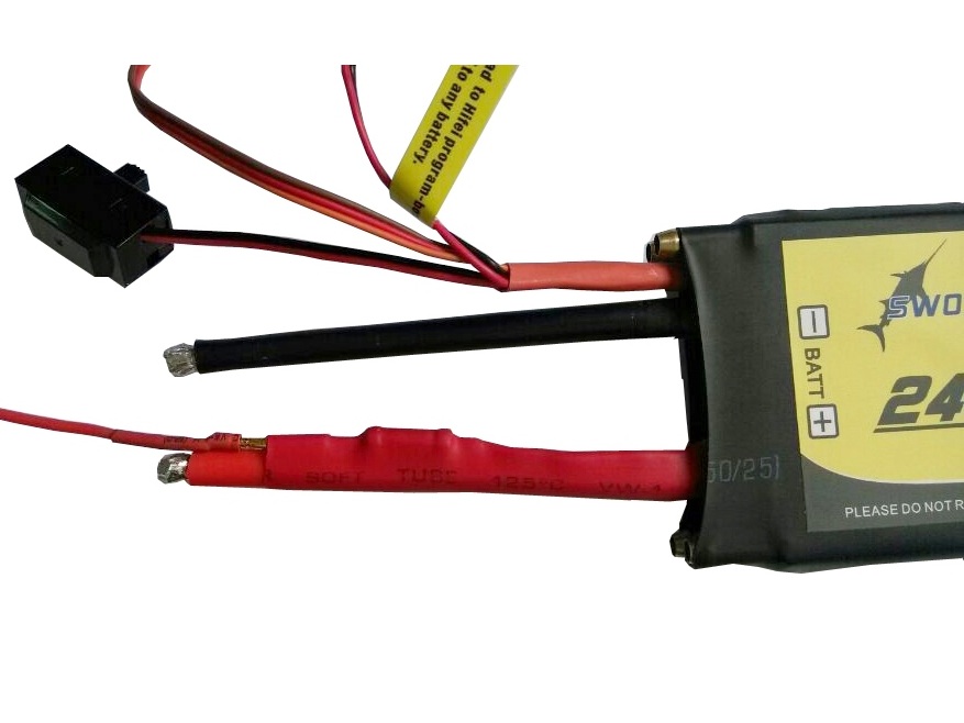 Brushless-Regler Boot Swordfish PRO PLUS II 240A HV, 4-12S OPTO von Hifei – Bild 2