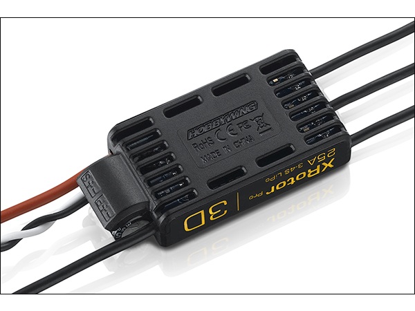 Hobbywing XROTOR PRO 3D Multicopter Regler 25A, 3-4S - 2er-Set - mit Kabel – Bild 3
