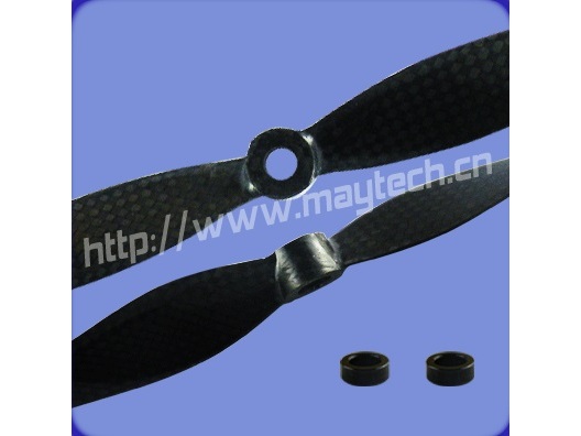 Maytech Propeller / Luftschraube CFK 8x6 - 3D, links-/rechtsdrehend – Bild 2