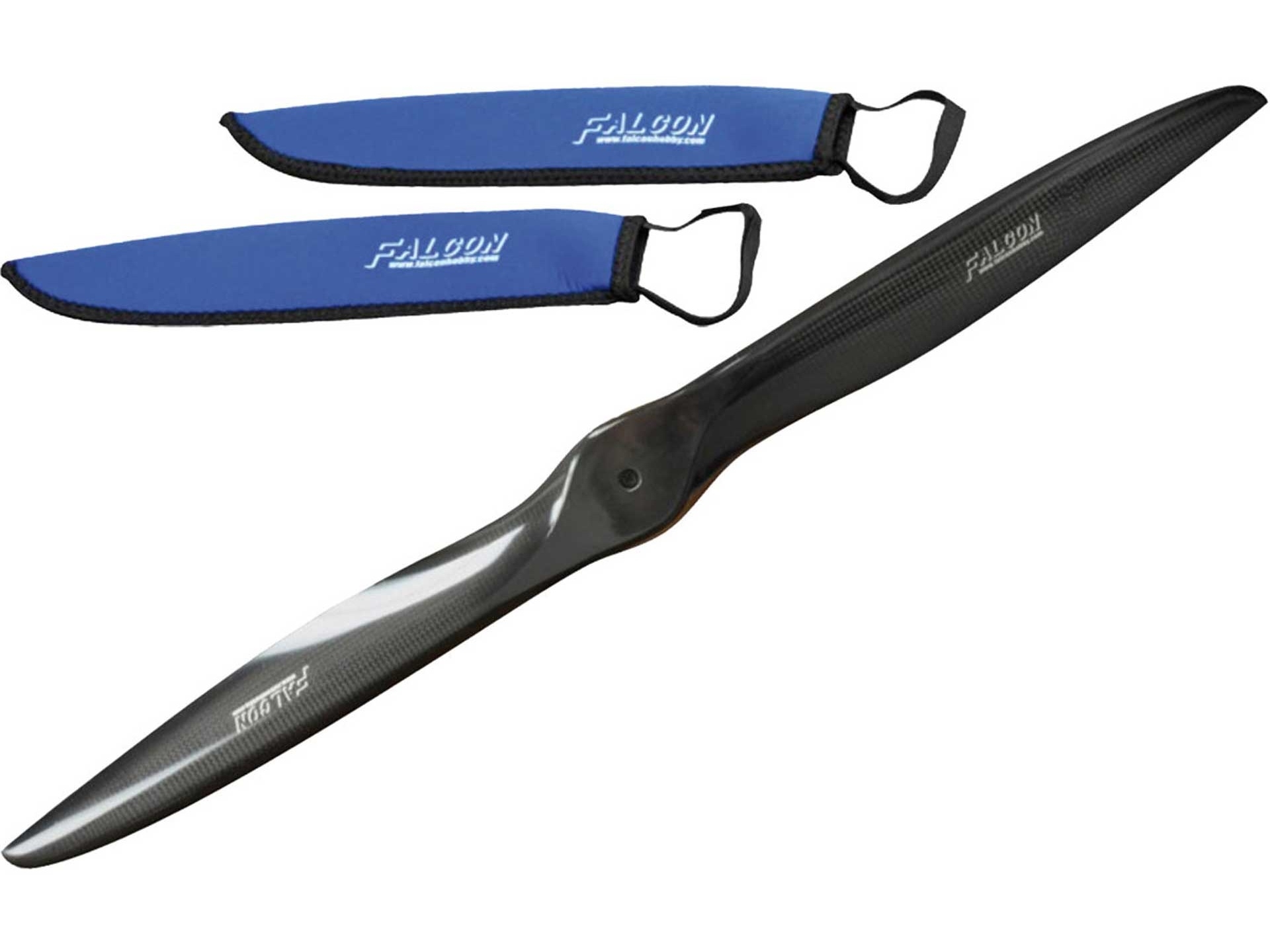 Falcon - CFK-Propeller / Carbon Luftschraube - 27x11 - 2-Blatt - Benzin – Bild 2