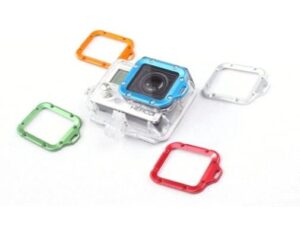 Linsenabdeckung wasserdicht rot zu Kameras wie GoPro