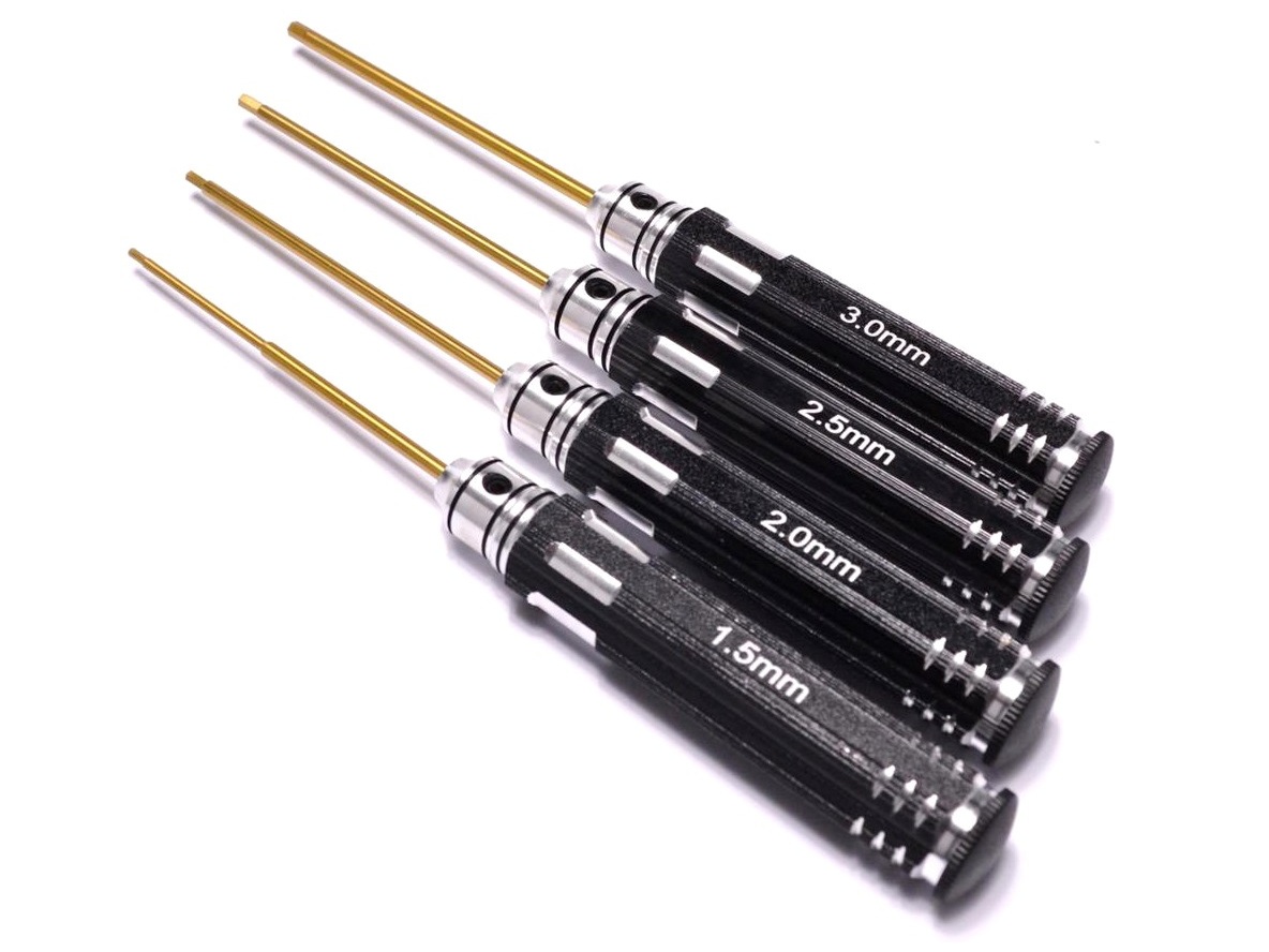 Schraubenzieher - Set, Inbus lang 1.5, 2.0, 2.5, 3.0mm – Bild 2