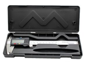 Digitale elektronische Präzisions-Schieblehre 150mm, Stahl mit Kunststoffgehäuse
