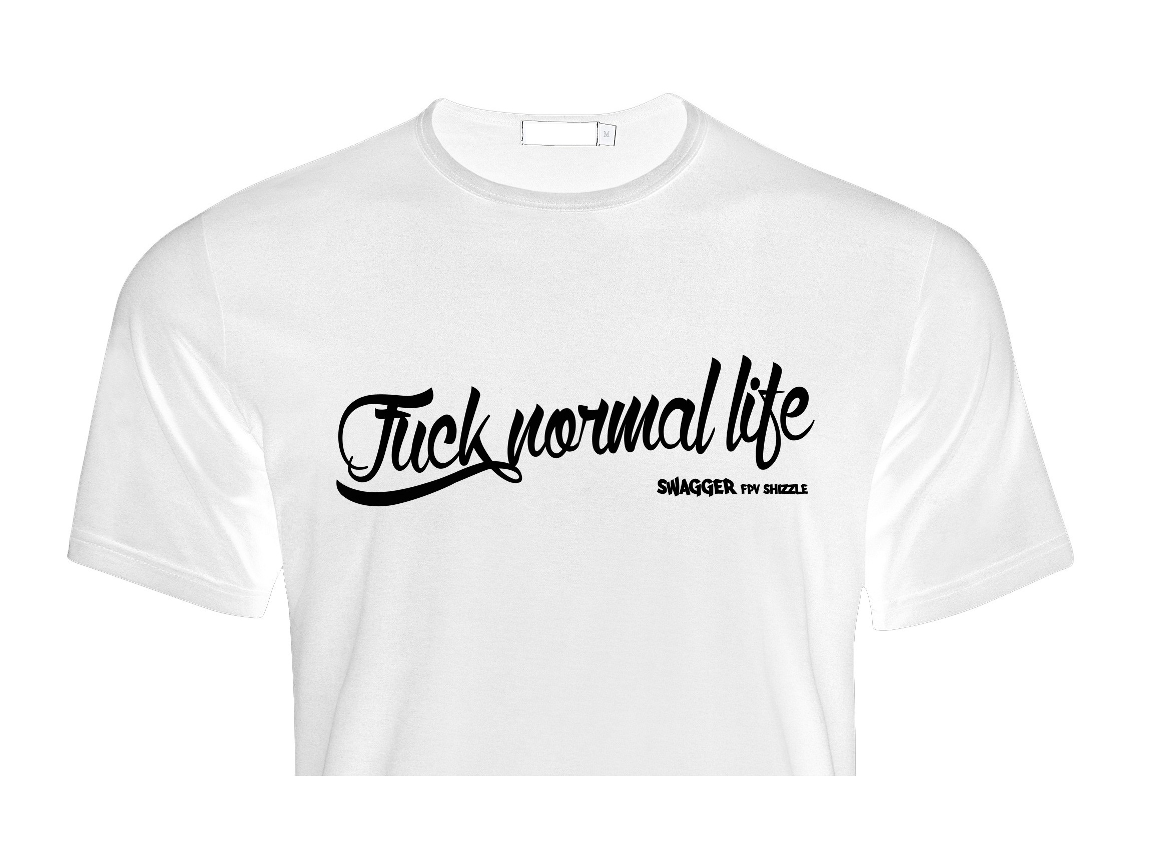 Swagger Shirt / T-Shirt - Fuck normal life / FNL - Grösse M – Bild 2