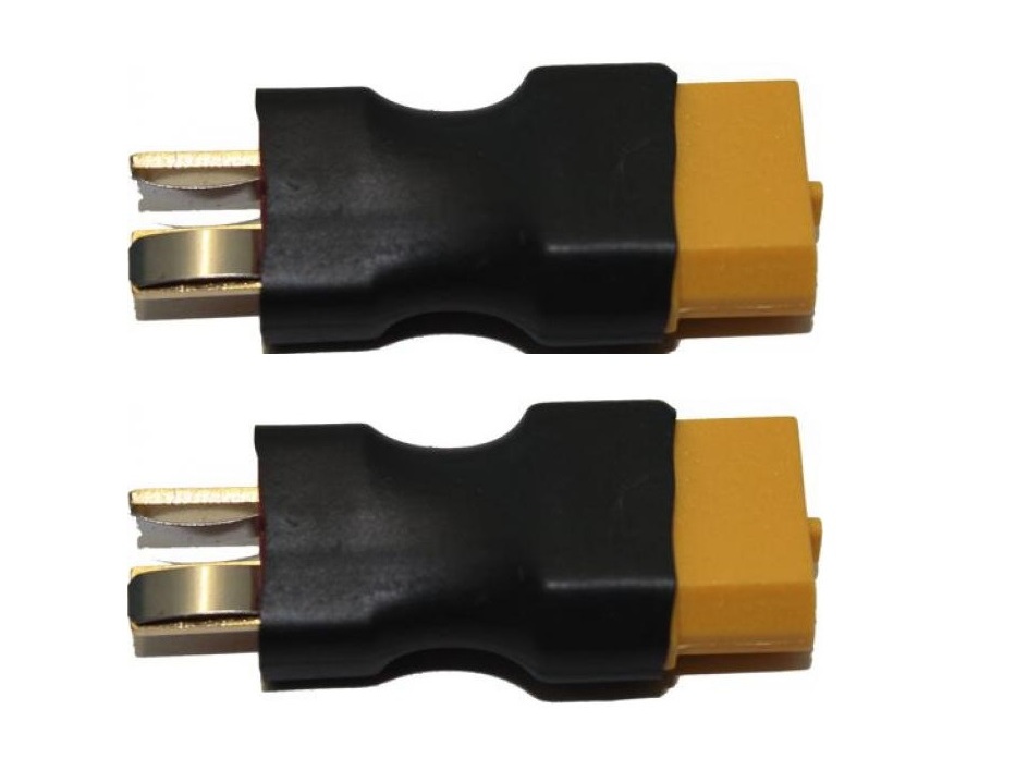Adapter Stecker XT60 weiblich auf T-Plug männlich 2 Stück – Bild 2