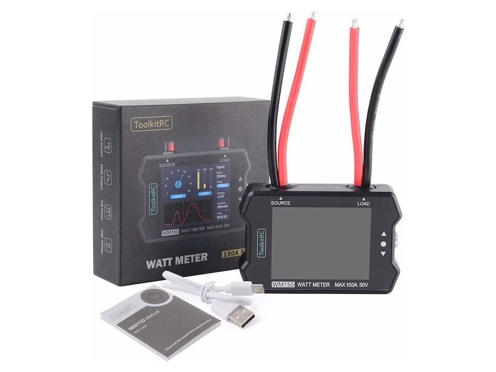 Power Analyzer - Wattmeter - WM150, 50V, 150A – Bild 4