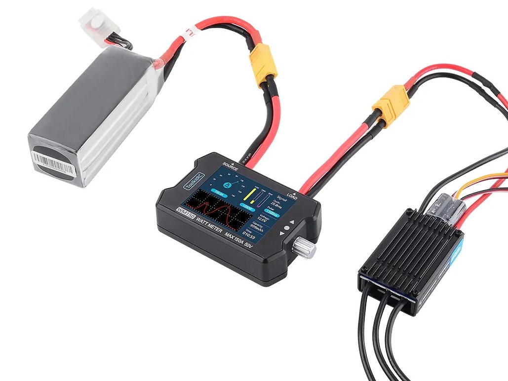 Power Analyzer - Wattmeter - WM150, 50V, 150A – Bild 5
