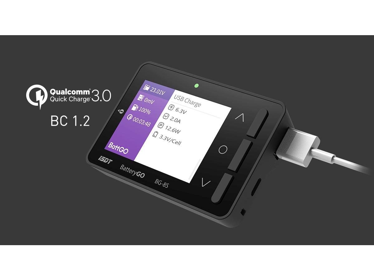 iSDT BG-8S BattGo - Akku / Battery Checker - LiPo-Tester – Bild 3