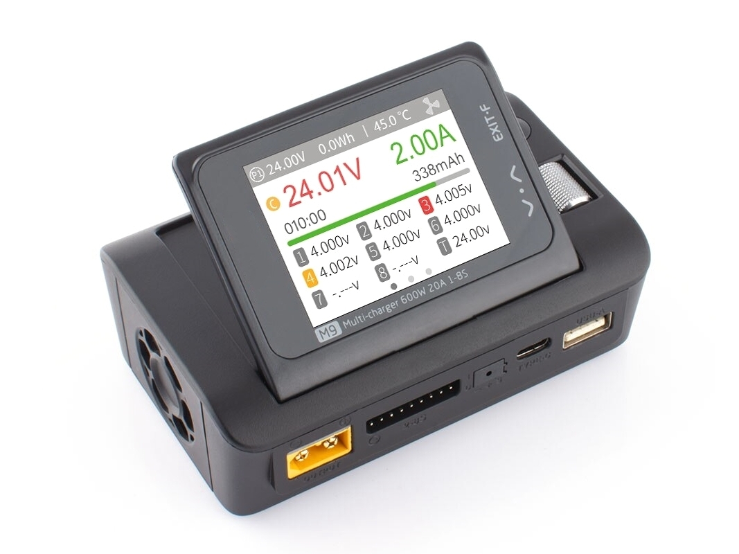 Ladegerät Smart-Balancer Charger M9 - 600W / 20A - 1S-8S