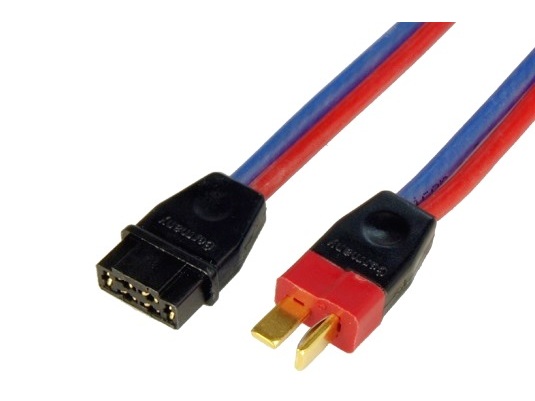 Powerbox Adapterkabel / Adapter Kabel - MPX Buchse - Deans/T-Plus Stecker, 10cm