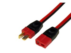 Kabelsatz Deans-PIK/T-Plug Verlängerungskabel / Kabel 1.0mm2 - 20cm, PowerBox