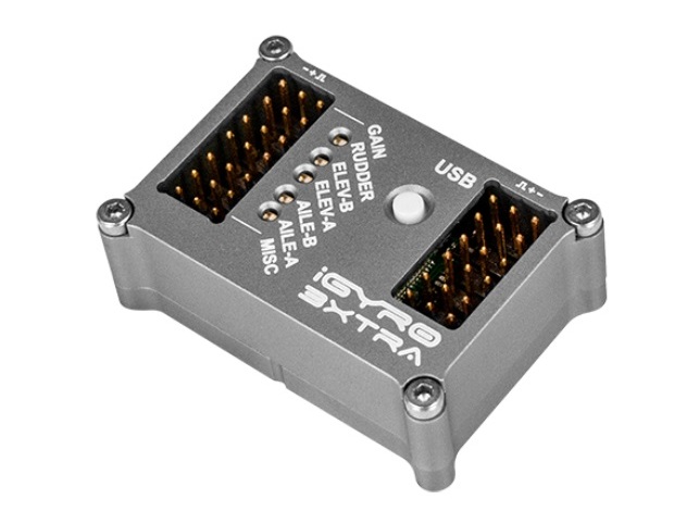 PowerBox iGyro 3xtra - 2. Generation mit 3-Achsen MEMS Sensor 3620