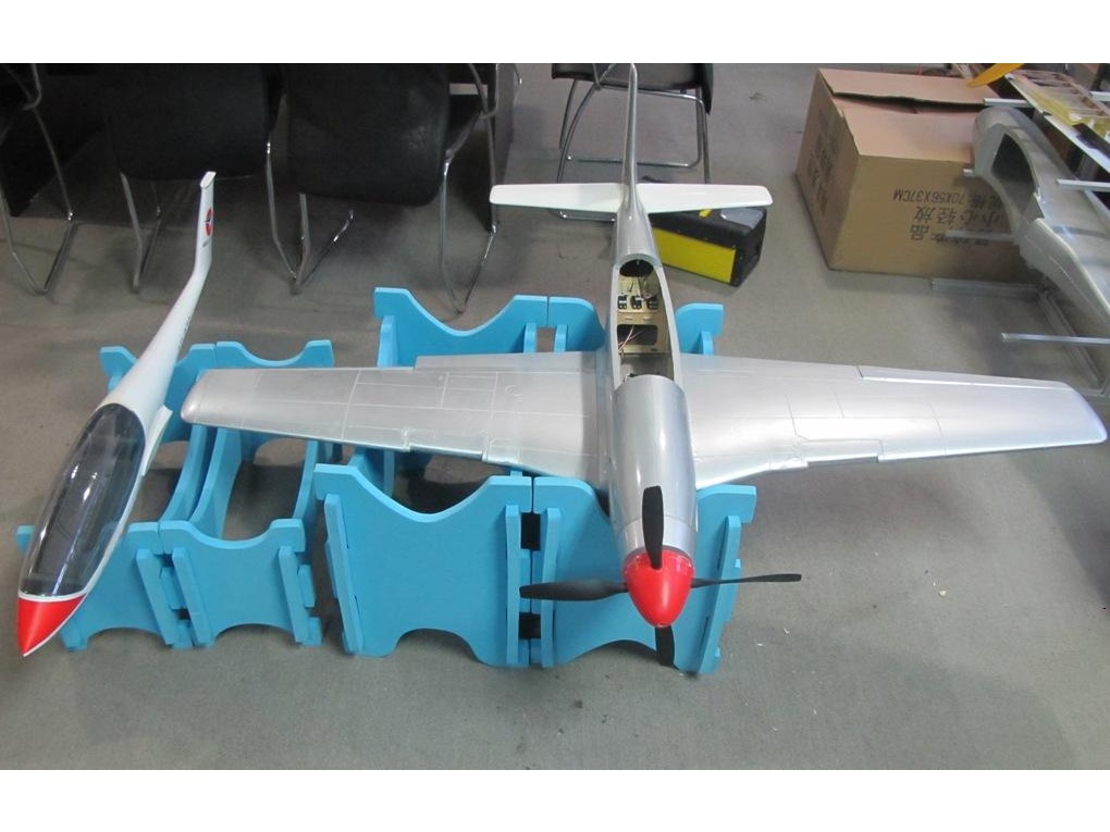Flugmodellständer aus Schaumstoff - Tragkraft bis ca. 20kg – Bild 2