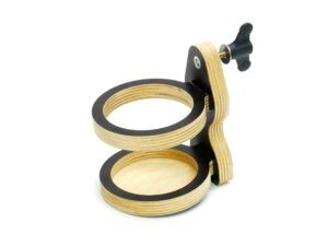 Teil-Q- WingFix Getränkehalter - Durchmesser: 75 mm - Black Edition