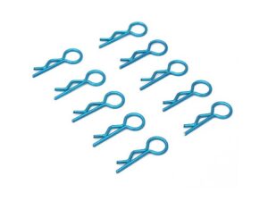 Karosserieclips / Splinte klein, 1.2x15mm - blau, 10 Stk