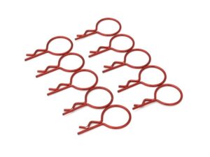 Karosserieclips / Splinte gross, 1.2x16mm - rot, 10 Stk