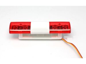 Polizeilicht Warnlicht ROT/ROT für RC Cars 1/10