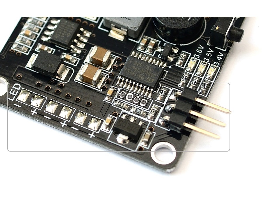PDB Verteilerplatine - BEC 3A - 5V/12V - 5-in-1 HUB – Bild 2