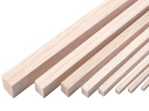 Balsaholz-Stab / Balsaleiste - Balsaholzleiste 4x6x1000mm - 5er-Set