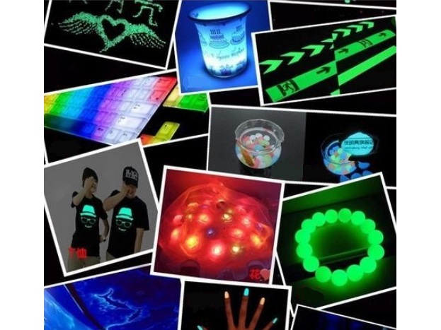 Fluoreszierendes Pulver / Leucht-Pulver - ROT - Nr. 8 - 10 Gramm – Bild 3