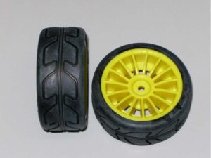 Räder mit Drift-Reifen 511363 FS-Cars 1:10, 2 Stück