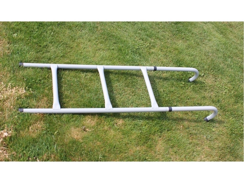 SET: Trampolin Gigajump Profi 3.65m inkl. Sicherheitsnetz und Leiter – Bild 5