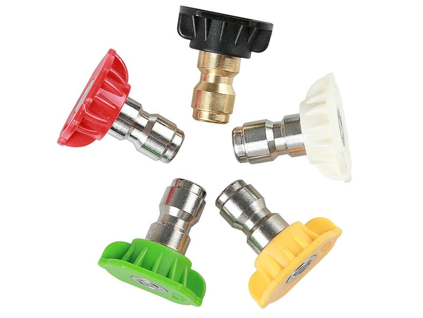 Sprühdüsen Set zu Hochdruckreiniger - 5er-Set für 1/4 Zoll-Schnellkupplung – Bild 2