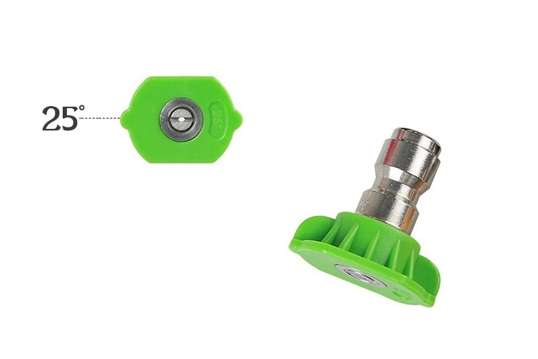 Sprühdüse grün zu Hochdruckreiniger - für 1/4 Zoll-Schnellkupplung