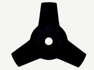 Metallblatt / 3-Zahn Messer 255mm zu Rasentrimmer