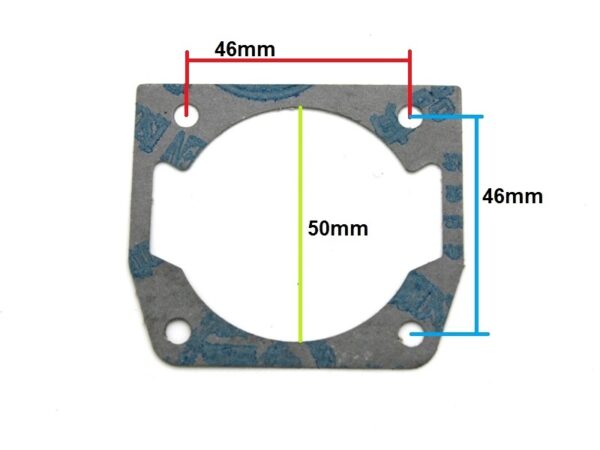 Dichtungssatz zu 1E43F 43mm 2-Takt Benzinmotor – Bild 2