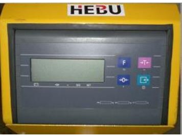 Display 247/7 zu Modell Palettenrolli mit Waage DBAS-N