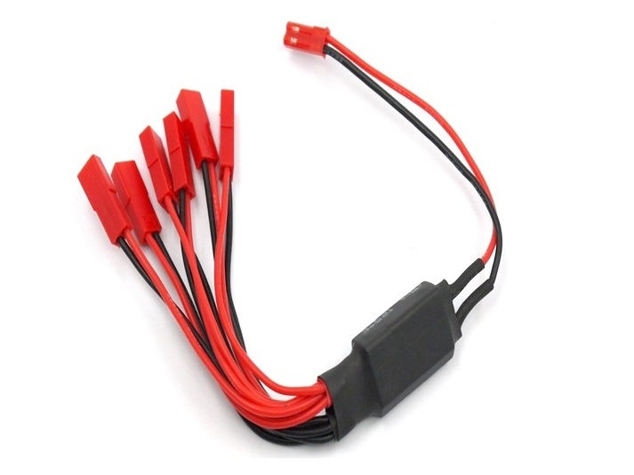 Multifunktions-Ladekabel - JST - 6-fach Multi-Adapter Ladekabel – Bild 2