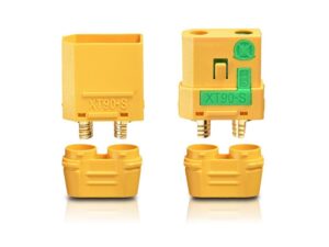 Amass XT90-S Antiblitz Hochstrom Stecksystem bis 90A, 1 Paar