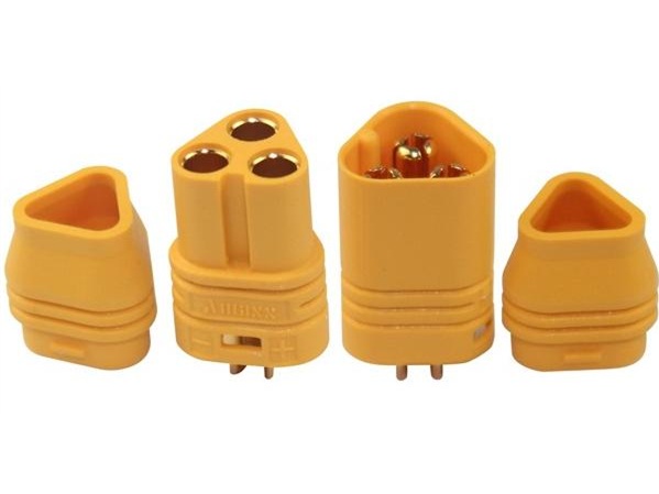 MT60 Hochstrom Stecksystem 3.5mm / 3-Pol Motorenstecker – Bild 2