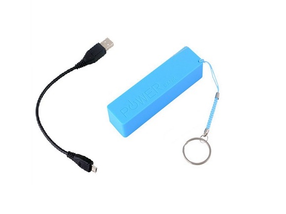 Powerbank USB-Adapter für Li-Ion / LiIon Akku 18650, 3.7V 3200mAh